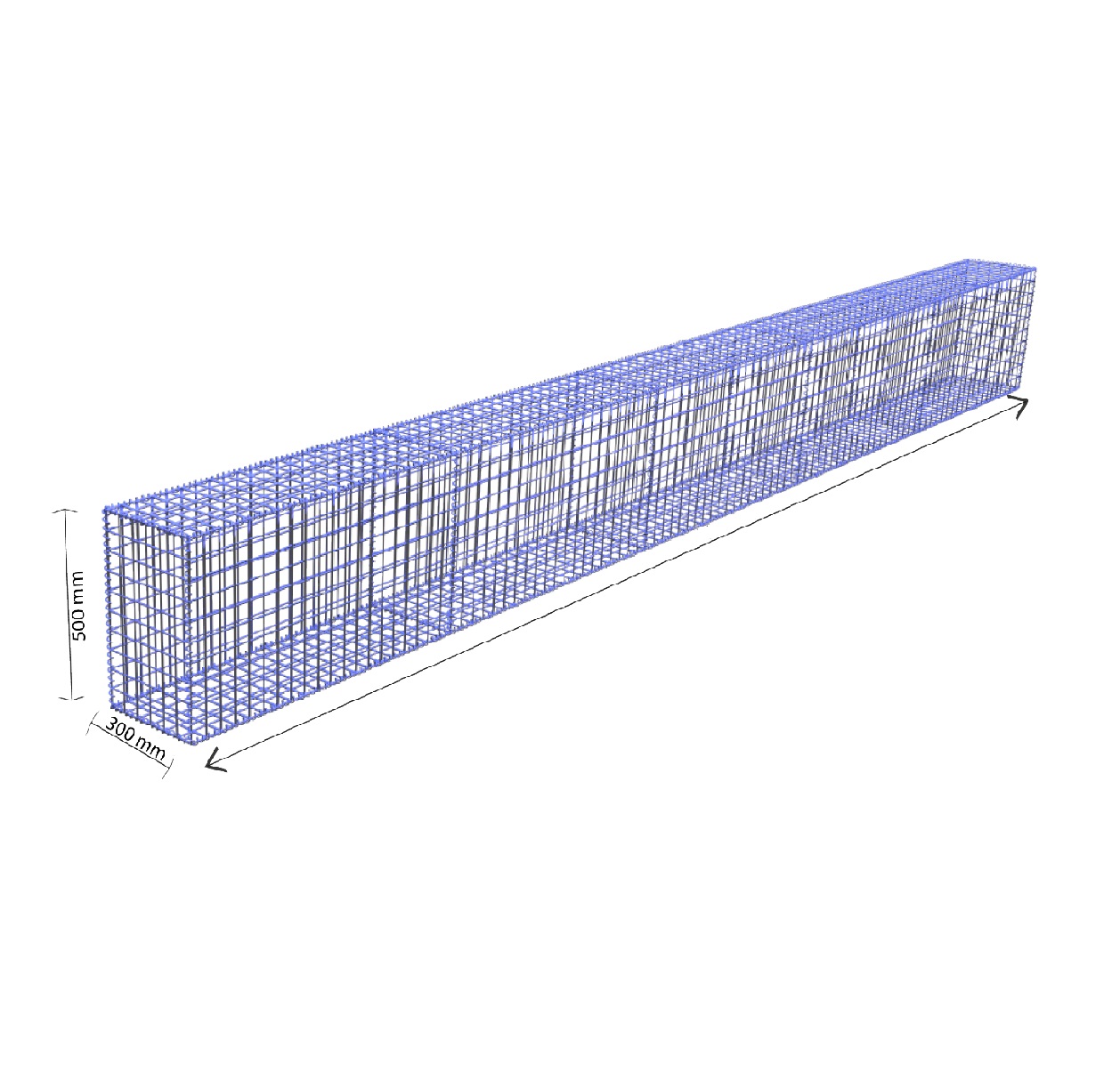 Gabion 9000×500×300